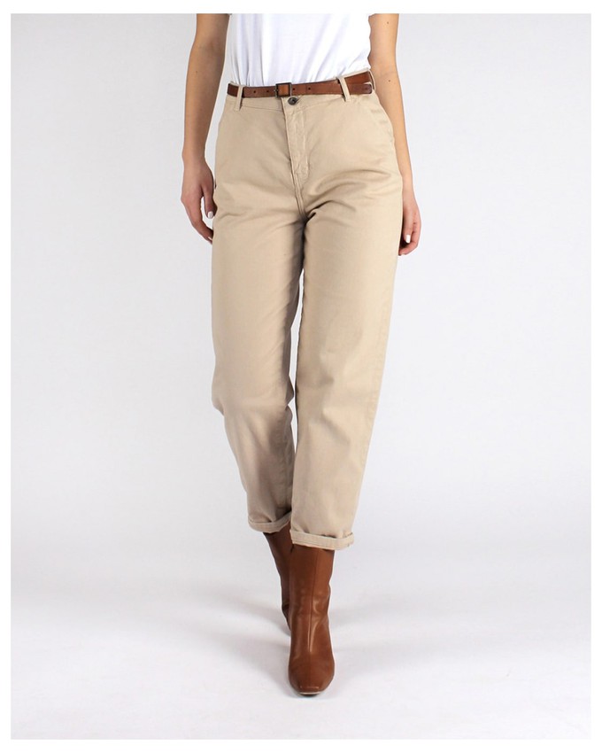 Lara Chino Sand from Kuyichi