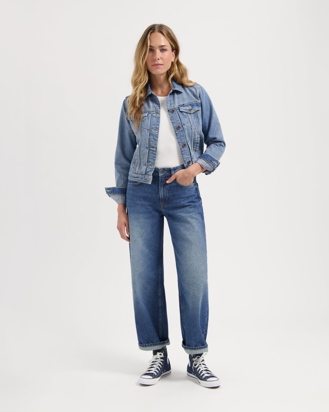 Chelsea Jacket Vintage Blue from Kuyichi