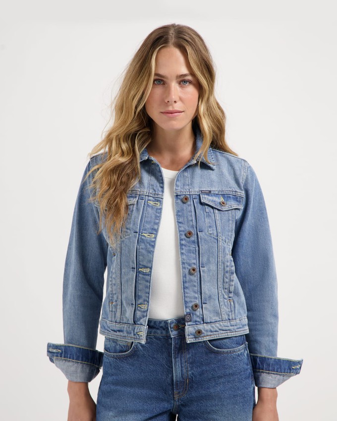 Chelsea Jacket Vintage Blue from Kuyichi