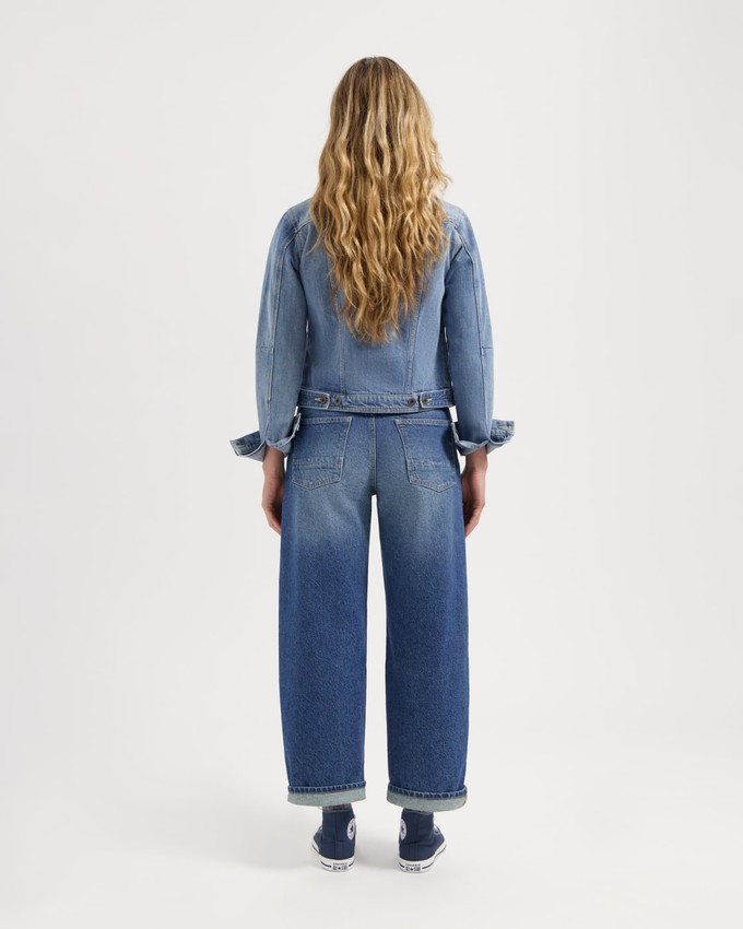 Chelsea Jacket Vintage Blue from Kuyichi