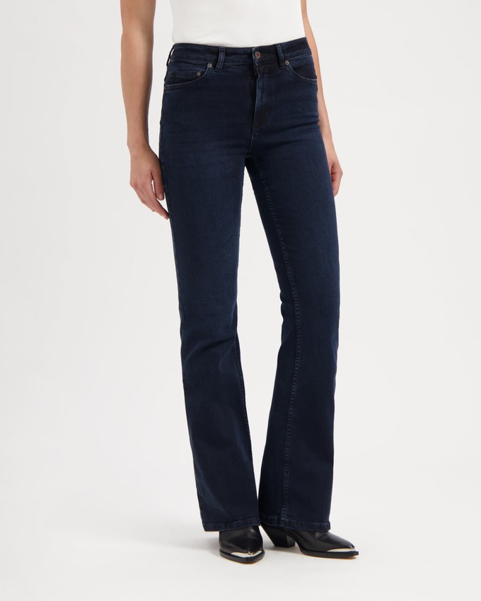 Lisette Flare Deep Blue from Kuyichi