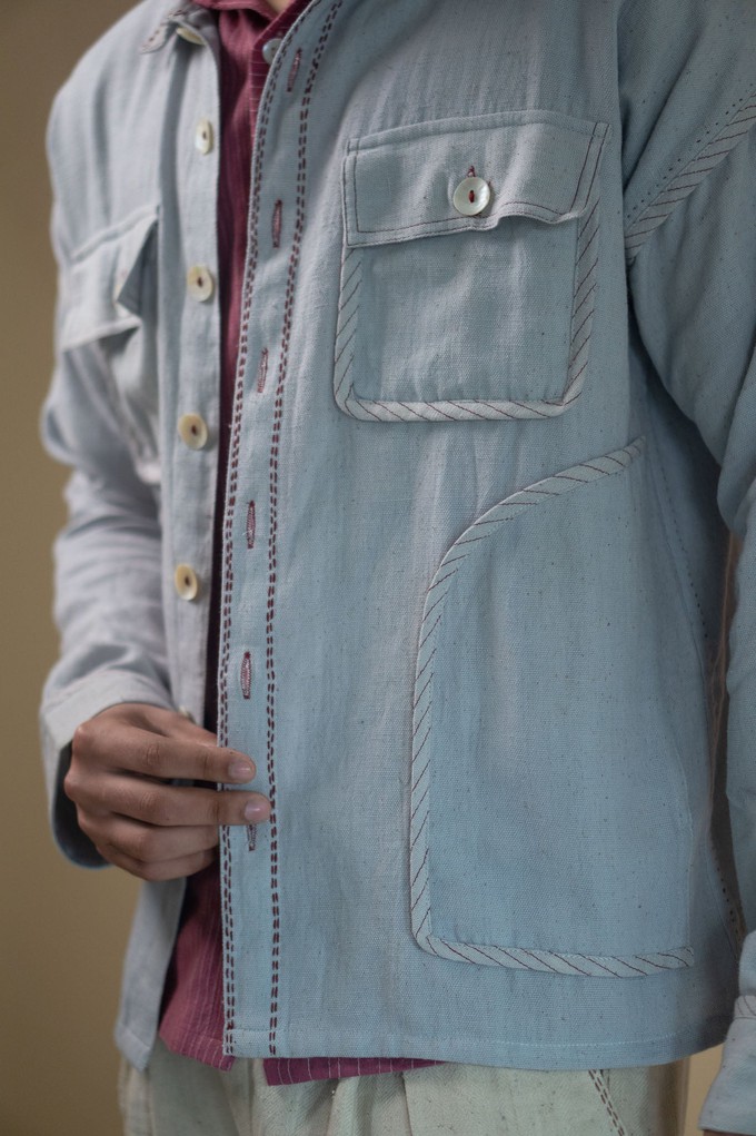 Phosphene Unisex Bomber & Pants Set - Grey from Lafaani