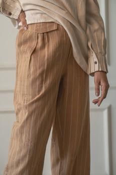 Materiality Tapered Pants via Lafaani
