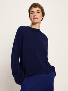 Cropped sweater (GOTS) via LANIUS