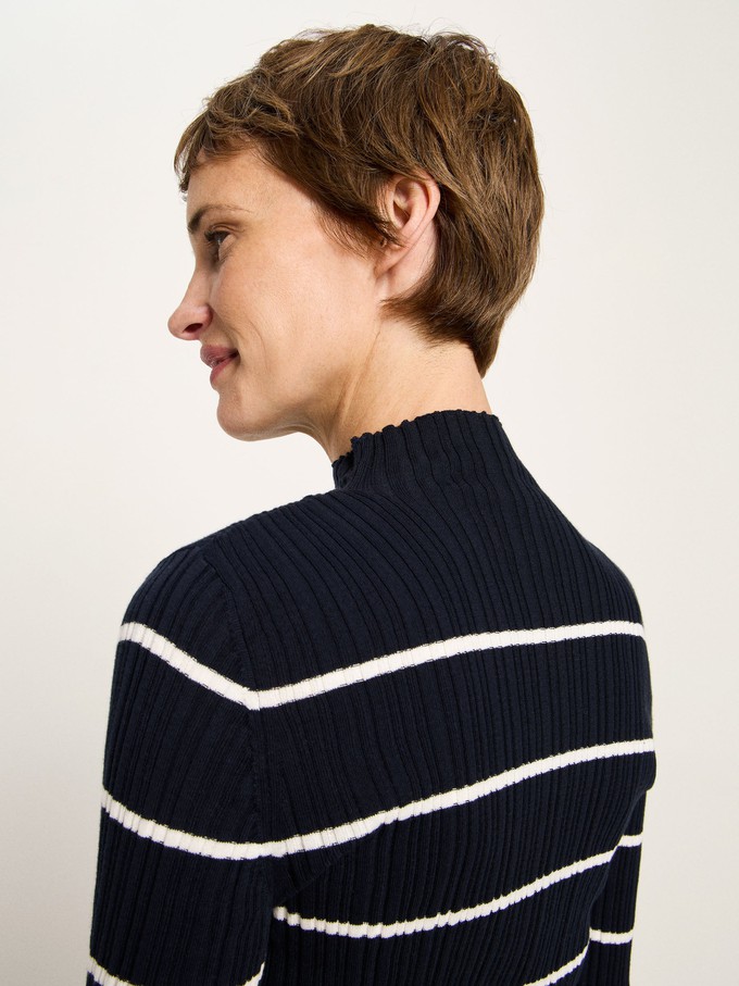 Ribbed sweater (GOTS) from LANIUS
