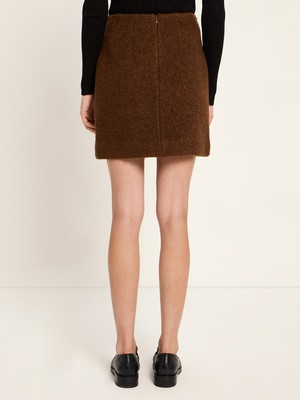 Boucle mini skirt (GOTS) from LANIUS