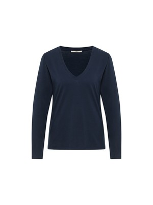 V-neck shirt (GOTS) from LANIUS