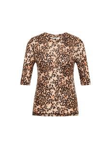 stand-up collar shirt via LANIUS