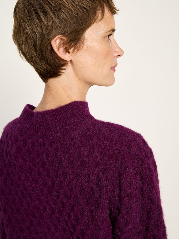 cable-knit sweater from LANIUS