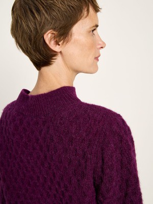 cable-knit sweater from LANIUS