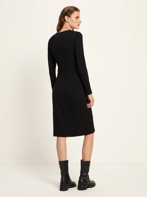 Wrap-effect dress from LANIUS
