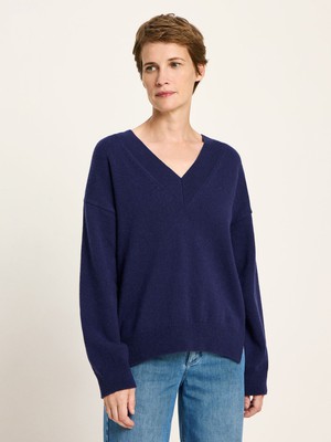 V-neck sweater (GOTS) from LANIUS