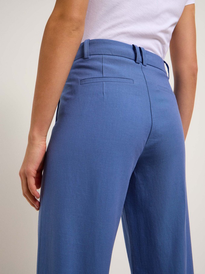 Trousers with pleats from LANIUS