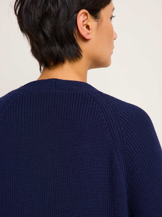 Open knit cardigan (GOTS) from LANIUS
