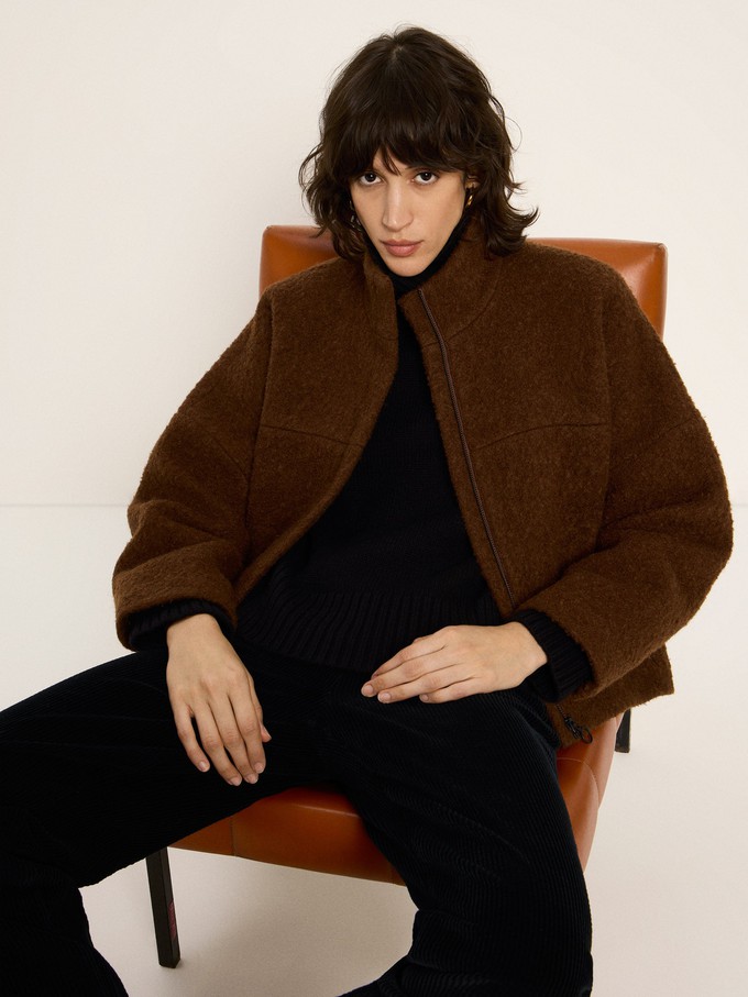 Boucle jacket (GOTS) from LANIUS