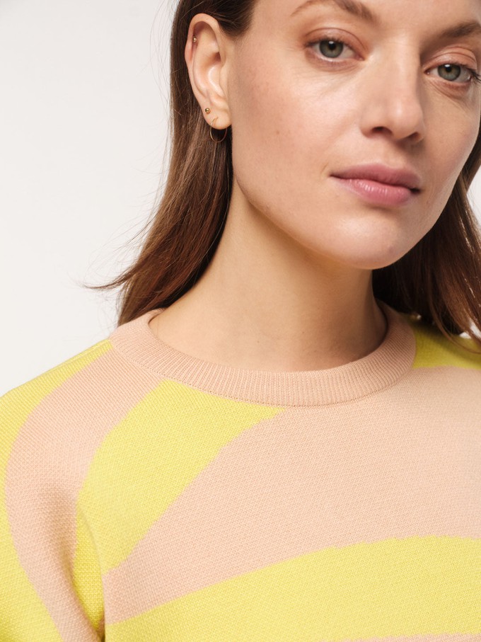 Jacquard sweater (GOTS) from LANIUS