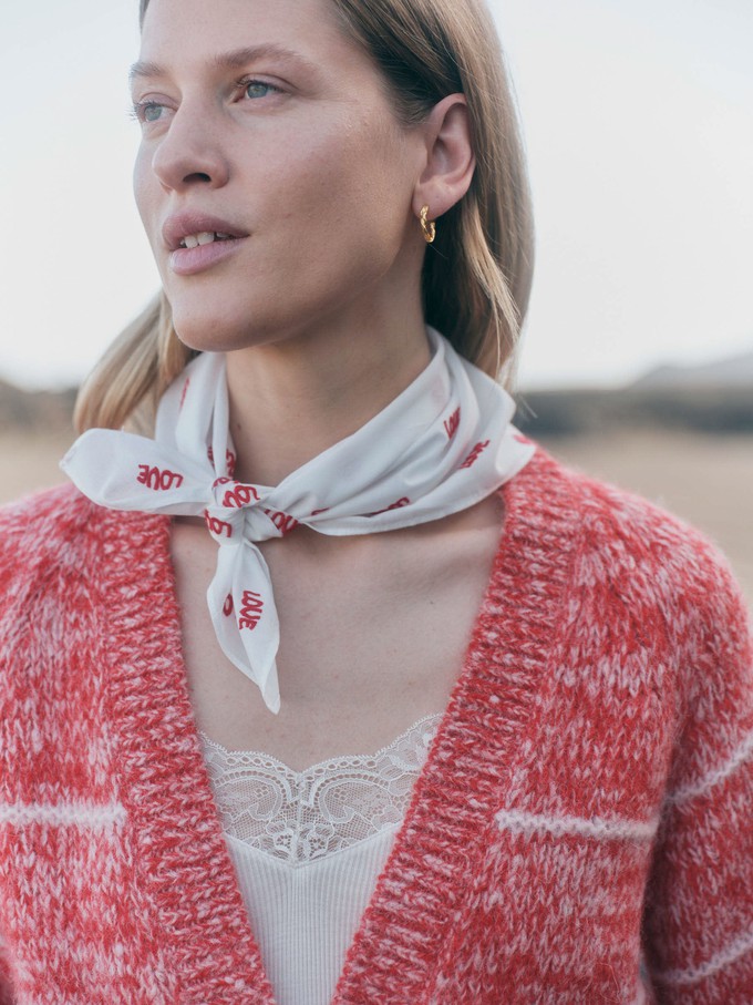 Scarf Print Love from LANIUS