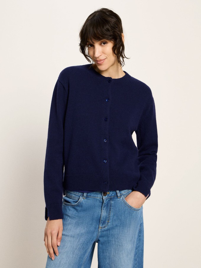 Boxy Cardigan (GOTS) from LANIUS