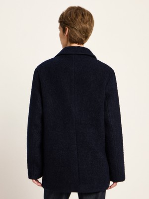 Boucle blazer coat (GOTS) from LANIUS