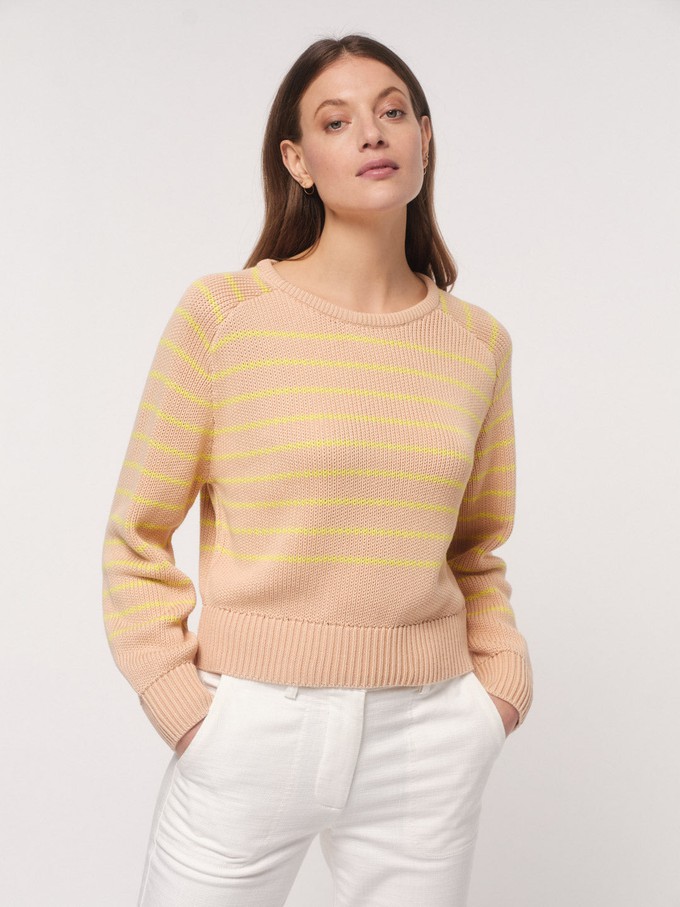 Sweater with stripes (GOTS) from LANIUS