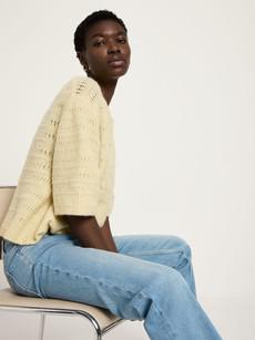 Strickjacke 3/4 Arm mit Ajour via LANIUS