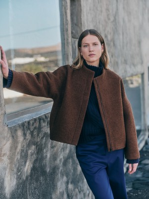 Boucle jacket (GOTS) from LANIUS