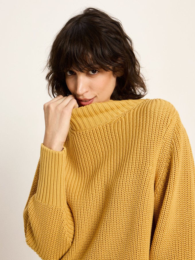 Chunky knit sweater (GOTS) from LANIUS