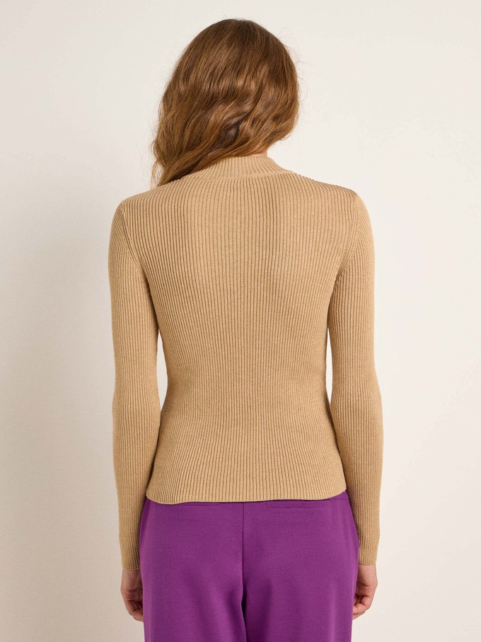 Stand-up collar sweater (GOTS) from LANIUS