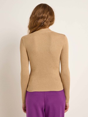 Stand-up collar sweater (GOTS) from LANIUS