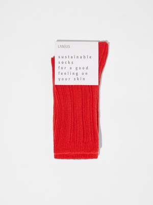 Rib knit socks (GOTS) from LANIUS