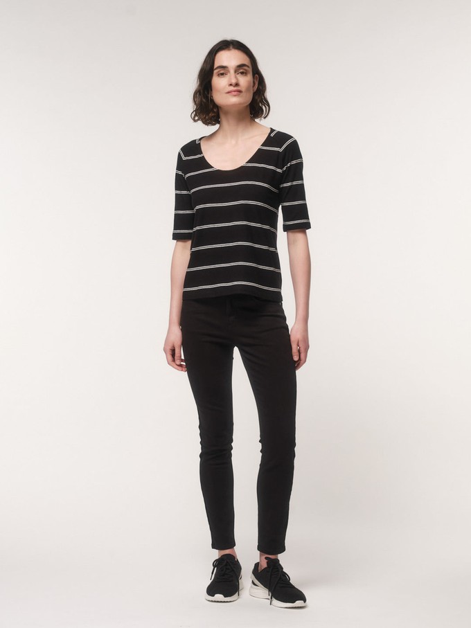 Stripe Raglan Shirt (OCS) from LANIUS
