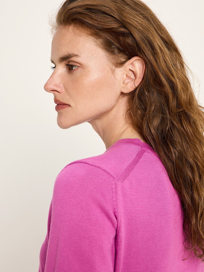 Round neck sweater (GOTS) from LANIUS