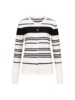 Striped cardigan (GOTS) from LANIUS