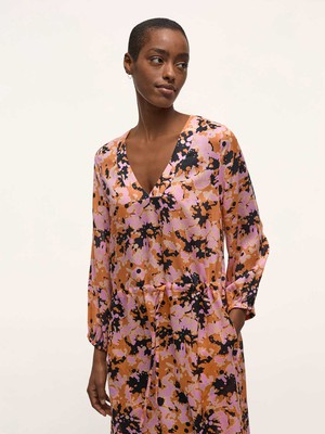 Maxi Dress Print Powerful Bloom from LANIUS
