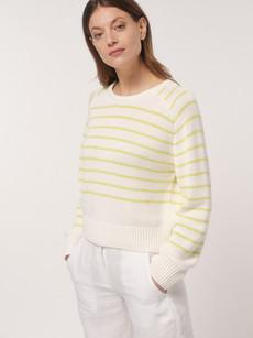 Sweater with stripes (GOTS) via LANIUS
