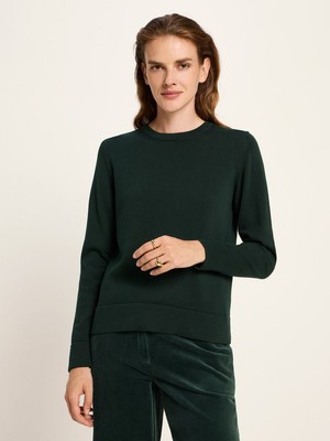 Round neck sweater (GOTS) from LANIUS