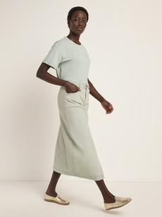 skirt with slit (GOTS) via LANIUS