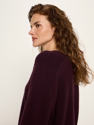 Cropped sweater (GOTS) from LANIUS