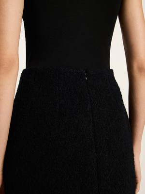 Boucle mini skirt (GOTS) from LANIUS