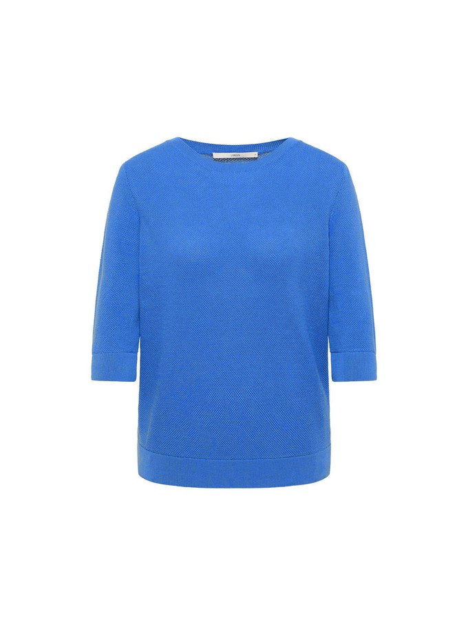 Structured half-sleeve sweater (GOTS) from LANIUS