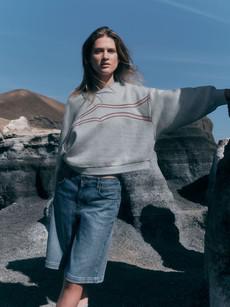 Pre-order - Statement sweatshirt (GOTS) via LANIUS