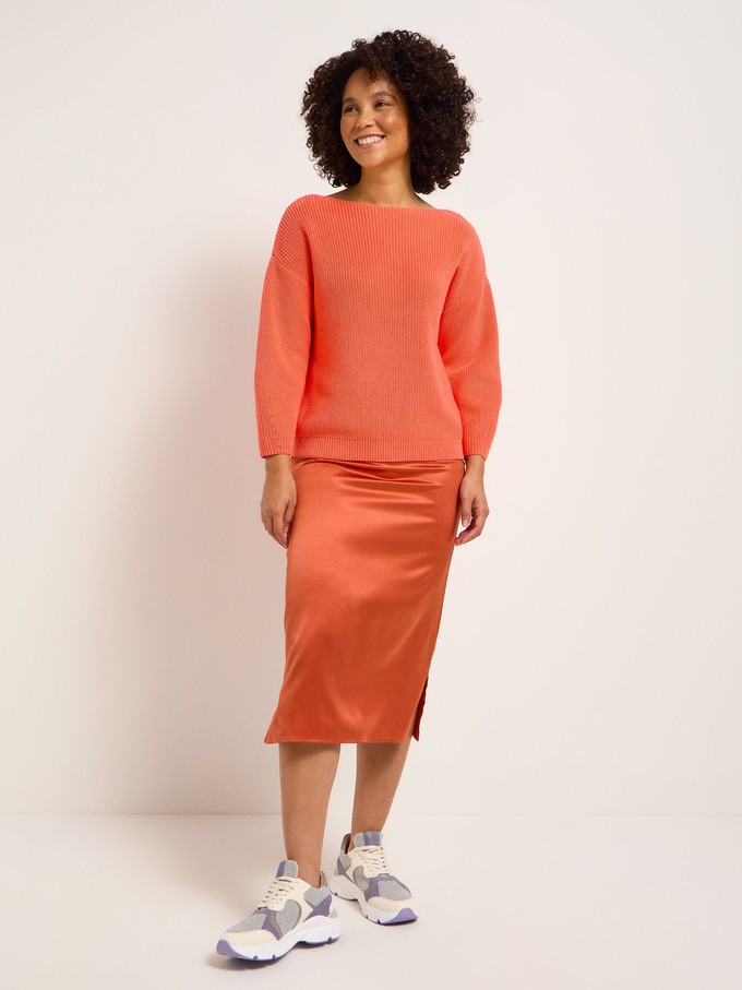 Chunky knit sweater (GOTS) from LANIUS