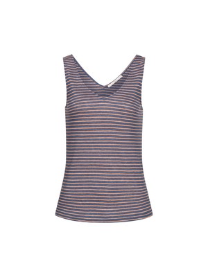 Striped top with V-neck from LANIUS