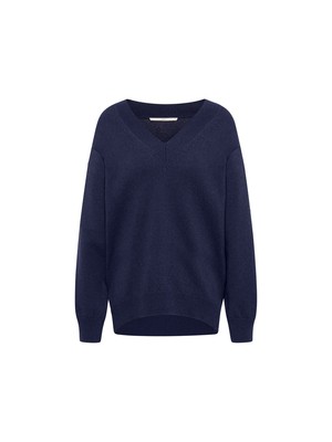 V-neck sweater (GOTS) from LANIUS