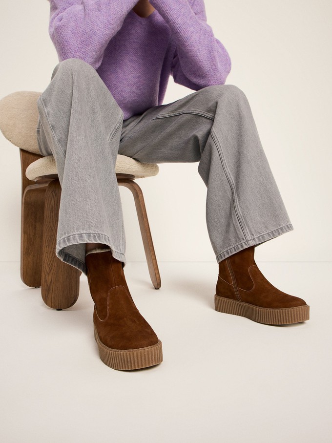 fur boot from LANIUS