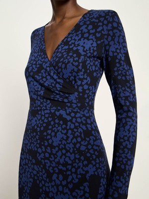 Wrap-effect dress from LANIUS