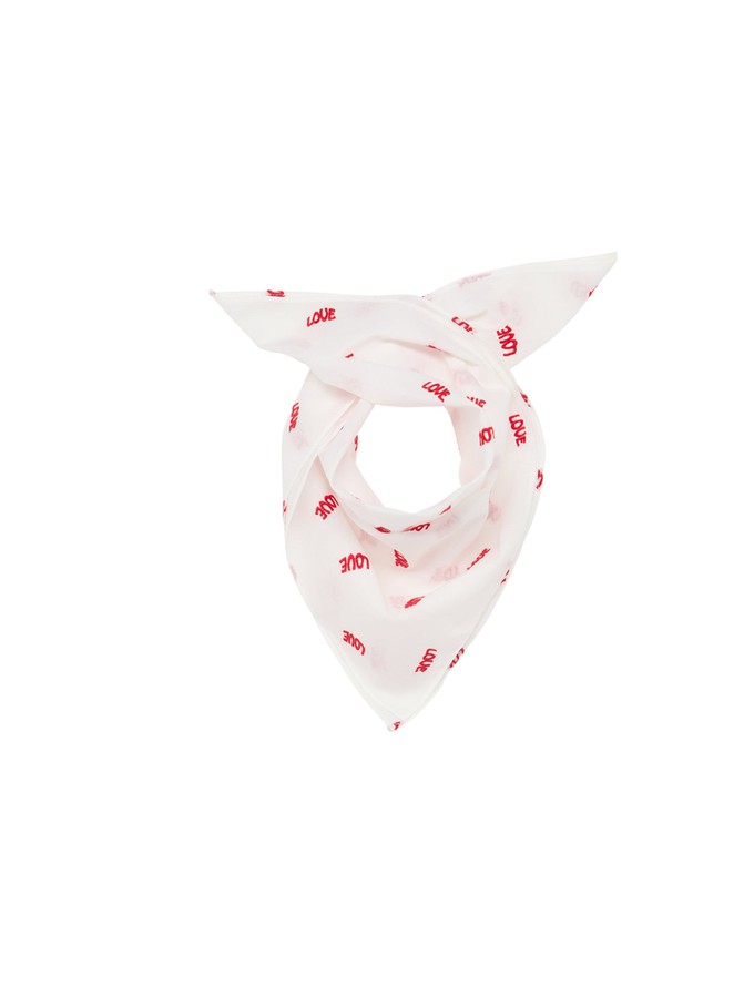 Scarf Print Love from LANIUS