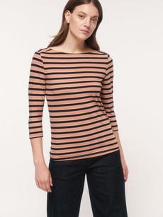 Submarine shirt with stripes (GOTS) via LANIUS
