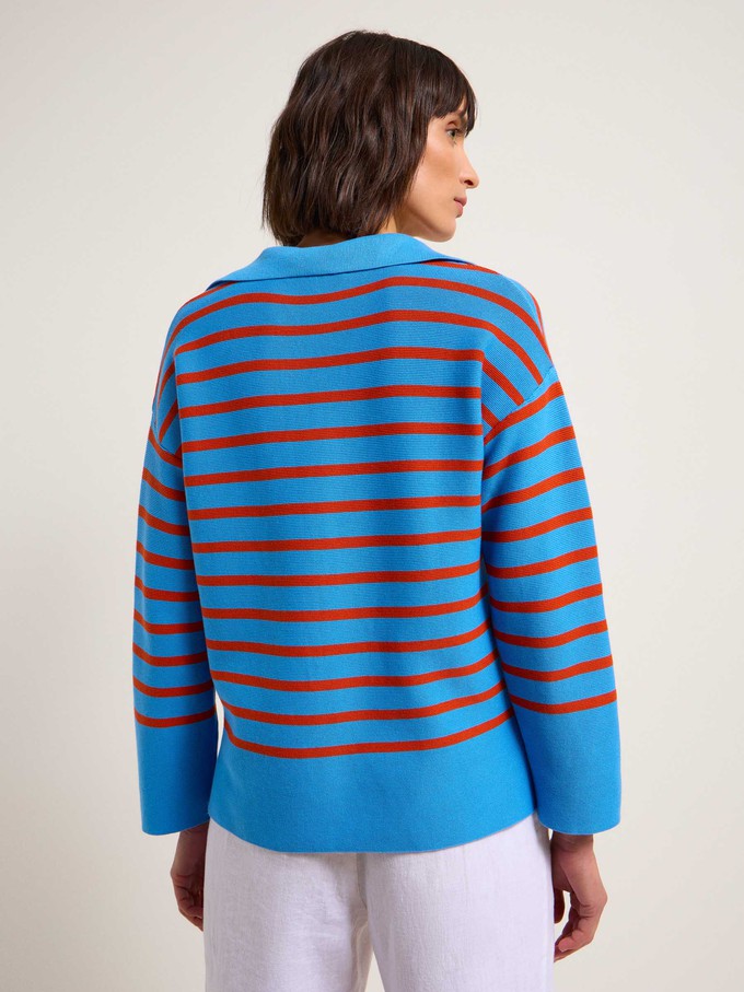 Polo collar sweater (GOTS) from LANIUS