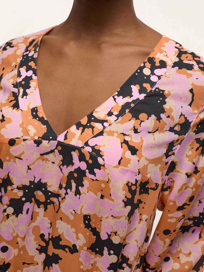 Maxi Dress Print Powerful Bloom from LANIUS